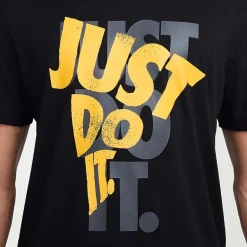 Nike Just Do It Mens Crew Neck Short Sleeve Regular Fit Big and Tall Graphic T-Shirt