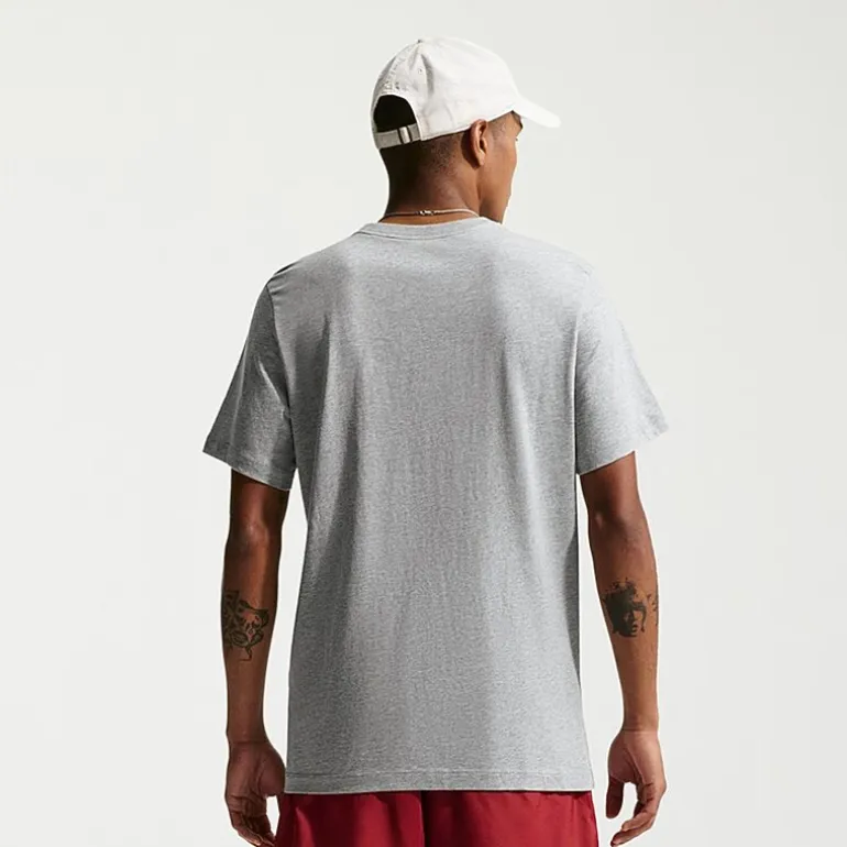 Nike Just Do It Mens Crew Neck Short Sleeve Classic Fit Big and Tall Graphic T-Shirt