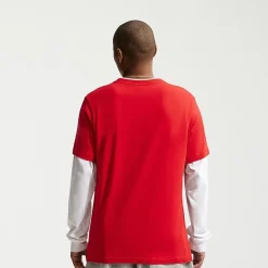 Nike Just Do It Mens Crew Neck Short Sleeve Classic Fit Big and Tall Graphic T-Shirt