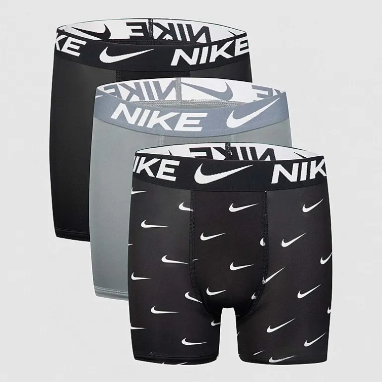 Nike Little & Big Kid Boys 3 Pack Boxer Briefs 9n0845-W1w