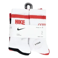 Nike Little & Big Kid Boys 6 Pair Crew Socks