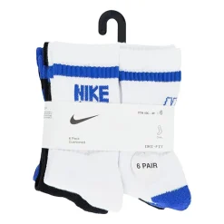 Nike Little & Big Kid Boys 6 Pair Crew Socks