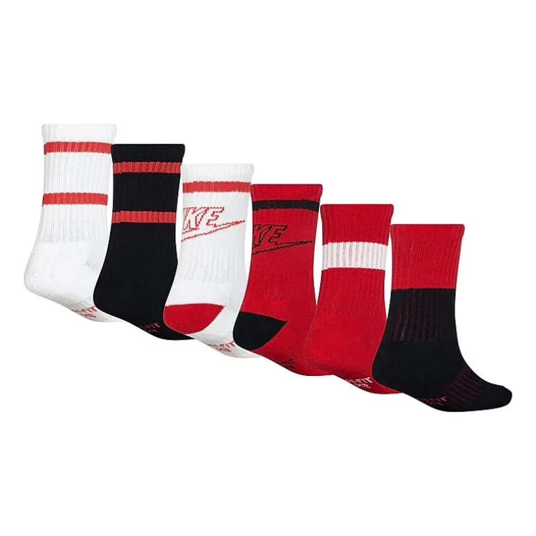Nike Little & Big Kid Boys 6 Pair Crew Socks
