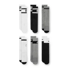 Nike Little & Big Kid Unisex 6 Pair Crew Socks