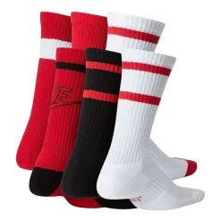 Nike Little & Big Kid Unisex 6 Pair Crew Socks