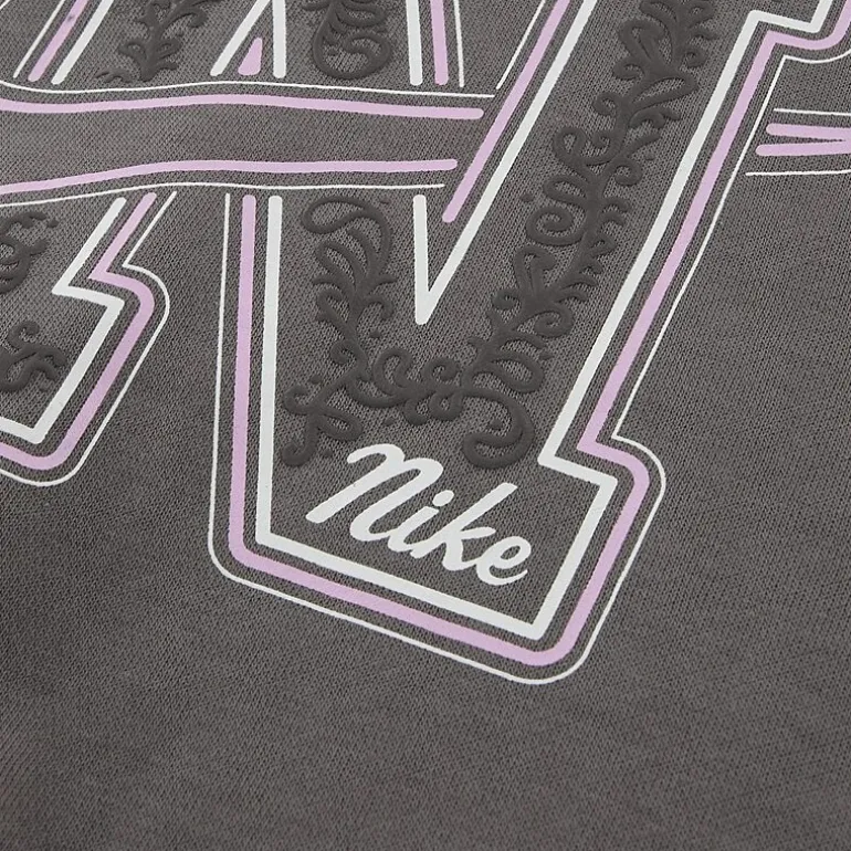 Nike Little Girls Long Sleeve Fleece Active Hoodie