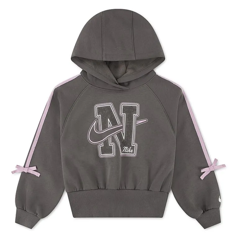 Nike Little Girls Long Sleeve Fleece Active Hoodie