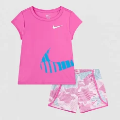 Nike Little Girls 2-pc. Short Set