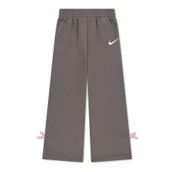 Nike Little Girls Straight Regular Fit Fleece Pull-On Pant