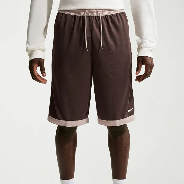Nike Mens Big and Tall Mid Rise 11" Basketball Short