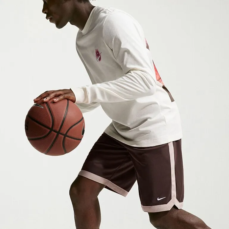 Nike Mens Big and Tall Mid Rise 11" Basketball Short