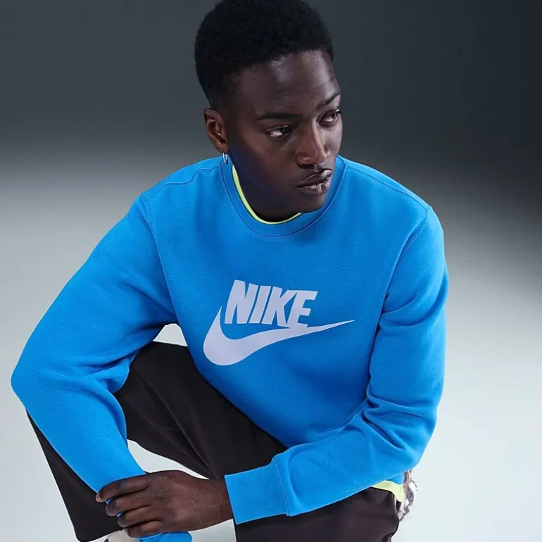 Nike Mens Crew Neck Long Sleeve Big and Tall Sweatshirt