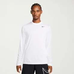 Nike Mens Crew Neck Long Sleeve Quick Dry Active T-Shirt