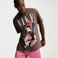 Nike Mens Crew Neck Short Sleeve Classic Fit Big and Tall Graphic T-Shirt