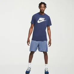 Nike Mens Crew Neck Short Sleeve Regular Fit Graphic T-Shirt