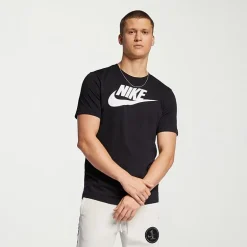 Nike Mens Crew Neck Short Sleeve Regular Fit Graphic T-Shirt