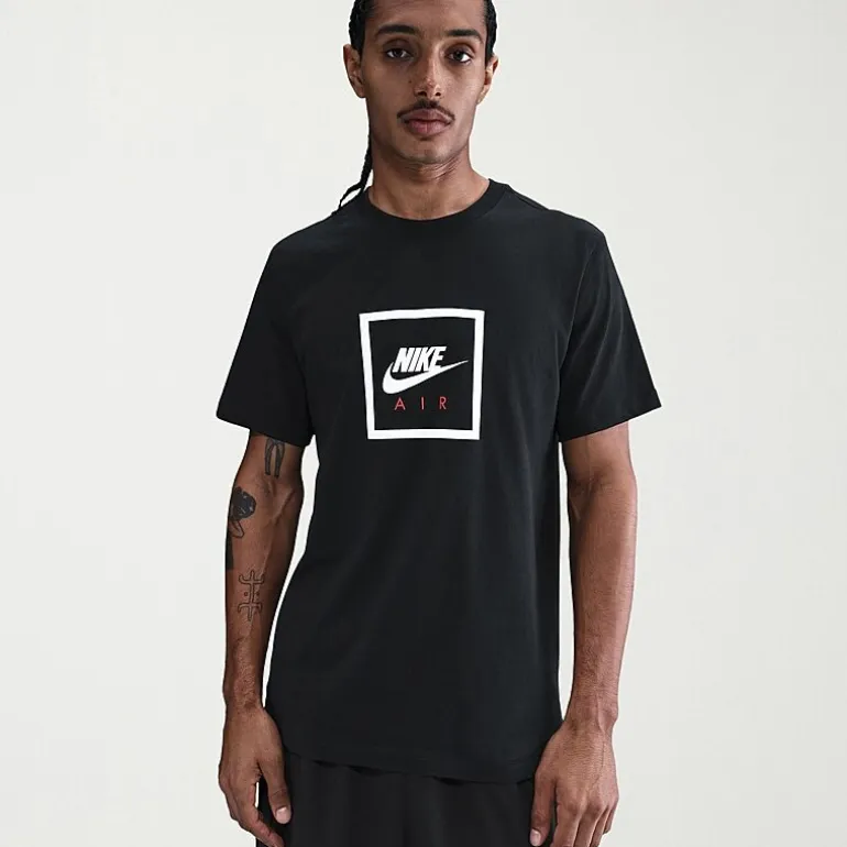 Nike Mens Crew Neck Short Sleeve Classic Fit Graphic T-Shirt