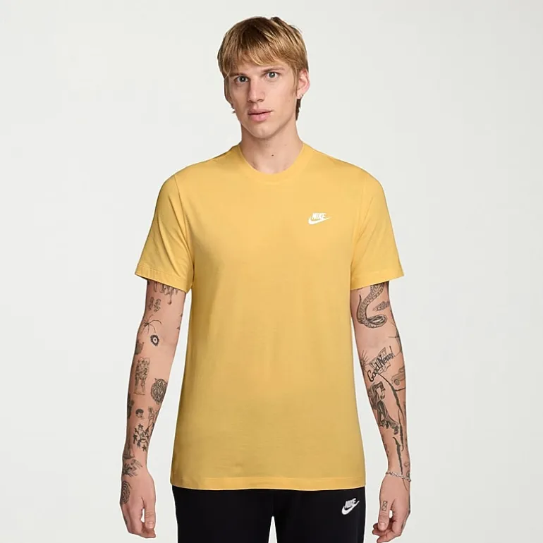 Nike Mens Crew Neck Short Sleeve Embroidered Active T-Shirt