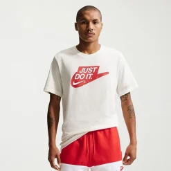 Nike Mens Crew Neck Short Sleeve Classic Fit Graphic T-Shirt