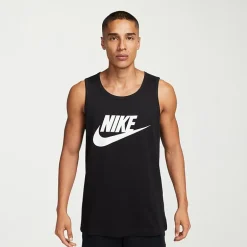 Nike Mens Crew Neck Sleeveless Muscle T-Shirt