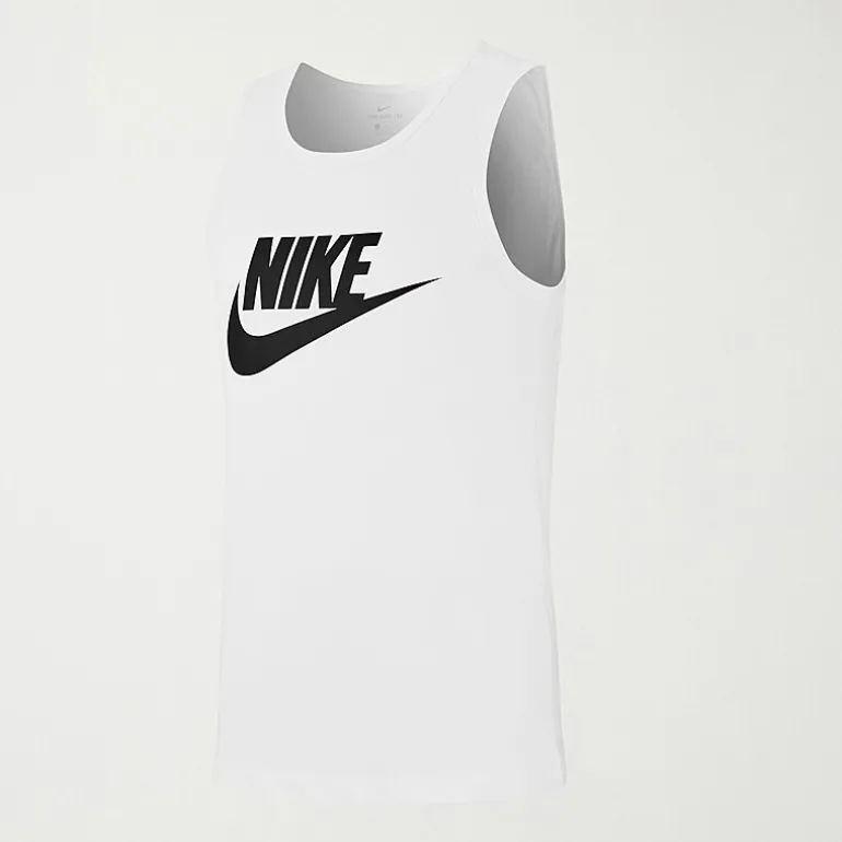 Nike Mens Crew Neck Sleeveless Muscle T-Shirt