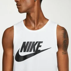 Nike Mens Crew Neck Sleeveless Muscle T-Shirt