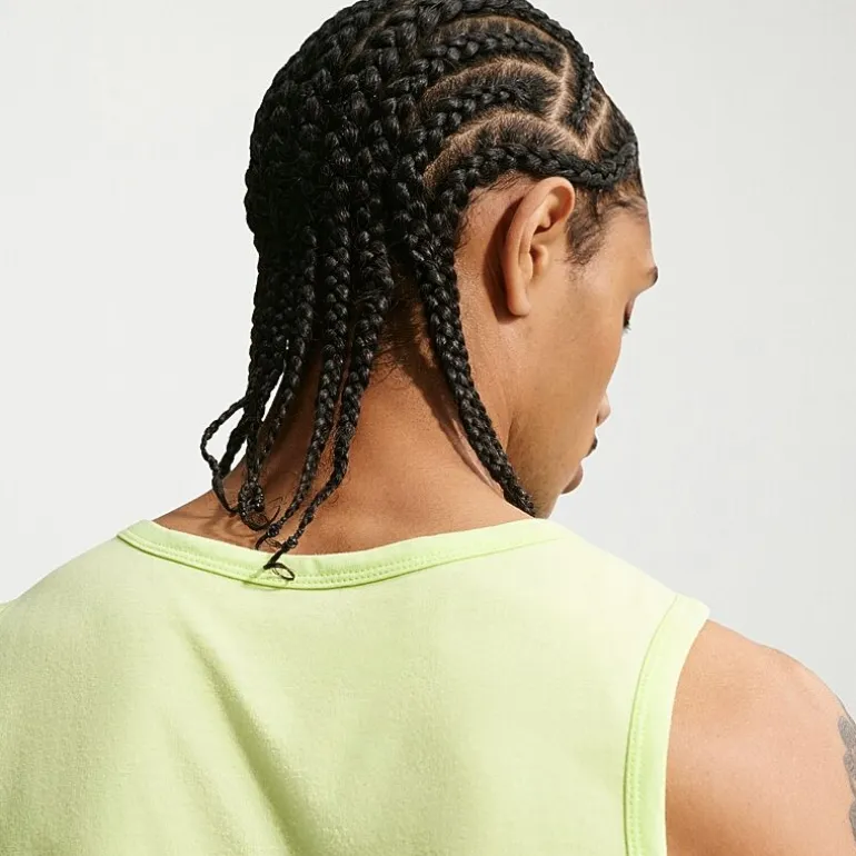 Nike Mens Crew Neck Sleeveless Muscle T-Shirt