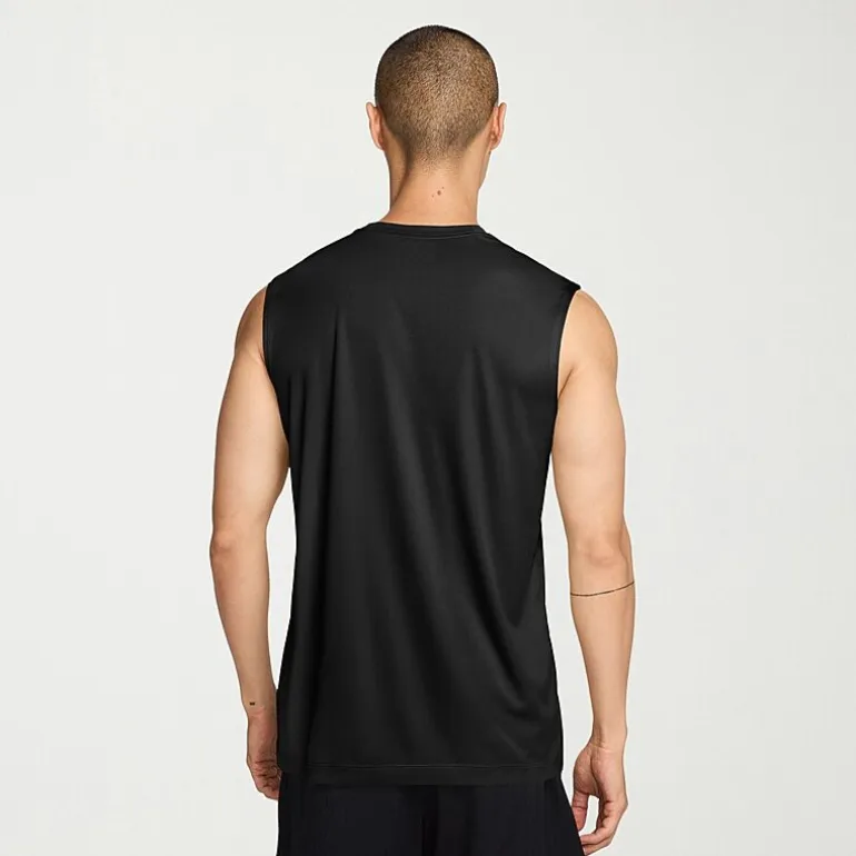 Nike Mens Crew Neck Sleeveless Big and Tall Muscle T-Shirt
