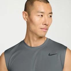 Nike Mens Crew Neck Sleeveless Big and Tall Muscle T-Shirt