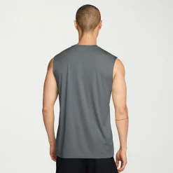 Nike Mens Crew Neck Sleeveless Big and Tall Muscle T-Shirt