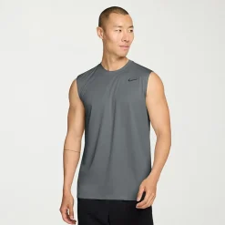 Nike Mens Crew Neck Sleeveless Big and Tall Muscle T-Shirt
