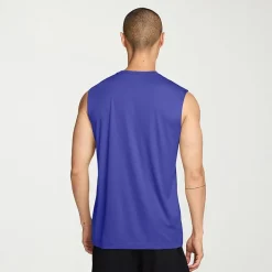 Nike Mens Crew Neck Sleeveless Big and Tall Muscle T-Shirt