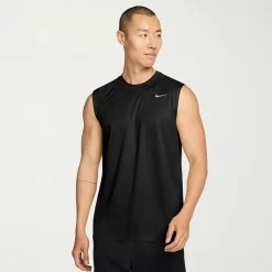 Nike Mens Crew Neck Sleeveless Big and Tall Muscle T-Shirt