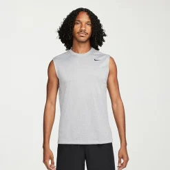 Nike Mens Crew Neck Sleeveless Muscle T-Shirt