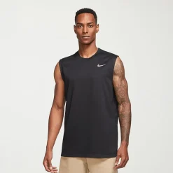 Nike Mens Crew Neck Sleeveless Muscle T-Shirt