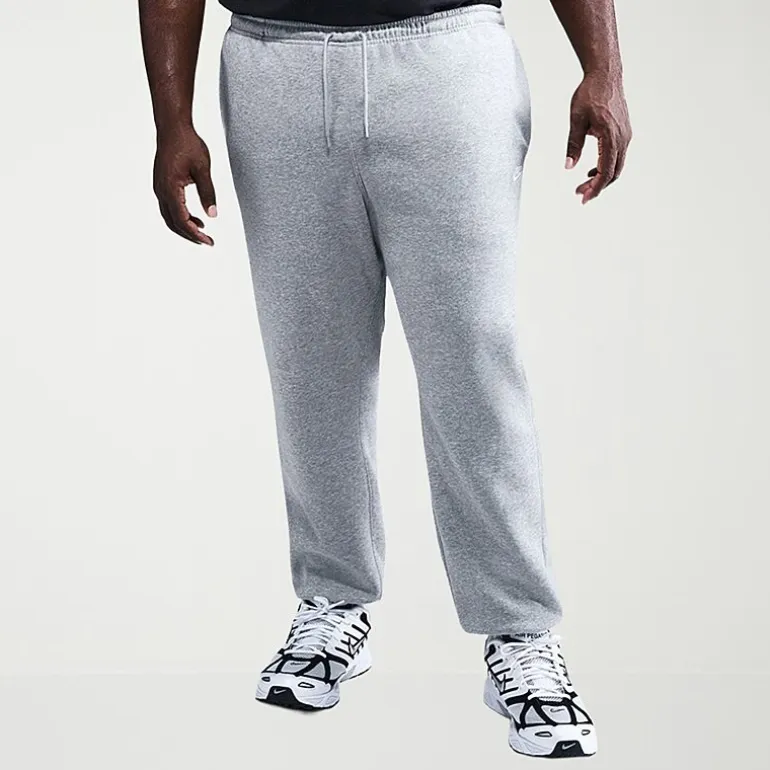 Nike Mens Cuffed Mid Rise Regular Fit Big and Tall Fleece Active Jogger Pant
