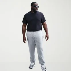 Nike Mens Cuffed Mid Rise Regular Fit Big and Tall Fleece Active Jogger Pant