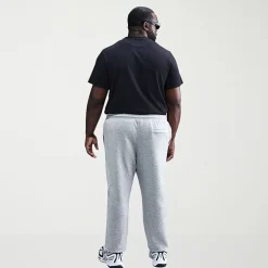 Nike Mens Cuffed Mid Rise Regular Fit Big and Tall Fleece Active Jogger Pant