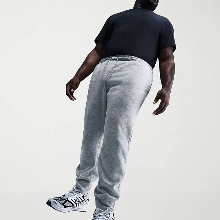 Nike Mens Cuffed Mid Rise Regular Fit Big and Tall Fleece Active Jogger Pant