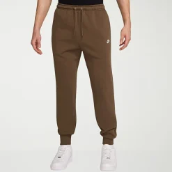 Nike Mens Cuffed Mid Rise Regular Fit Fleece Active Jogger Pant