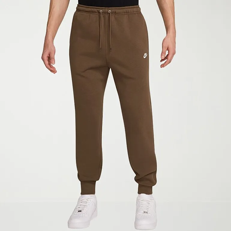 Nike Mens Cuffed Mid Rise Regular Fit Fleece Active Jogger Pant