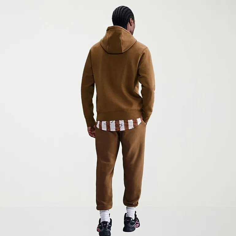 Nike Mens Cuffed Mid Rise Regular Fit Fleece Active Jogger Pant