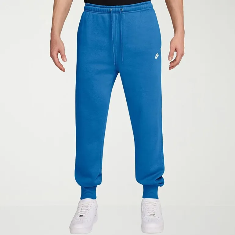 Nike Mens Cuffed Mid Rise Regular Fit Fleece Active Jogger Pant