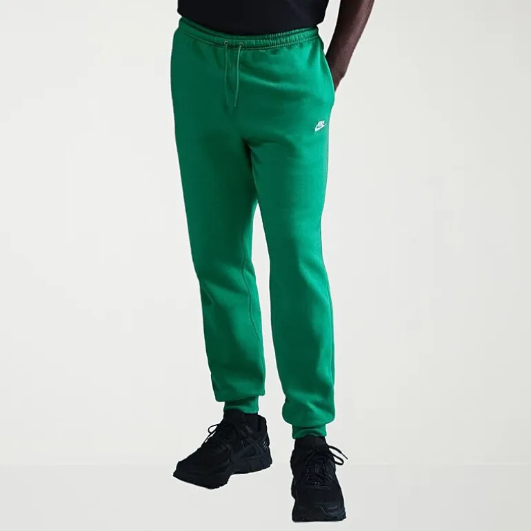 Nike Mens Cuffed Mid Rise Regular Fit Fleece Active Jogger Pant