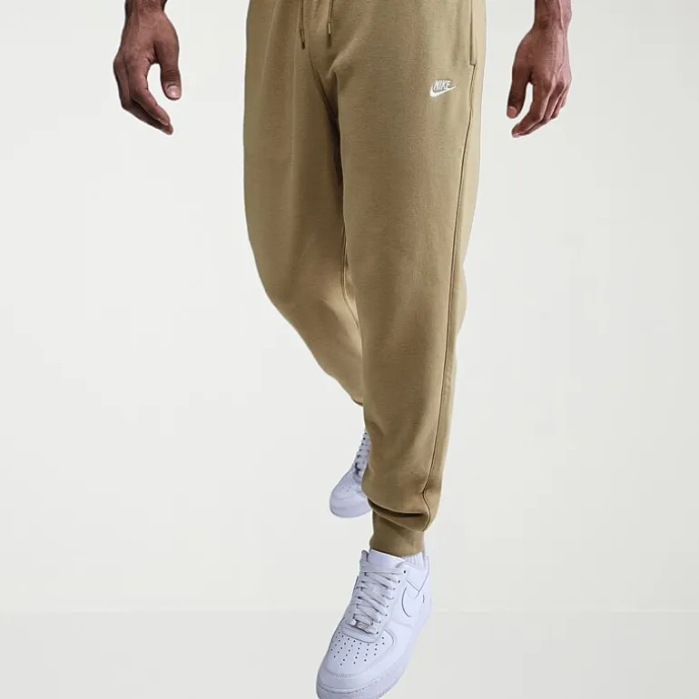 Nike Mens Cuffed Mid Rise Regular Fit Fleece Active Jogger Pant