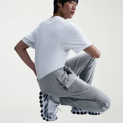Nike Mens Cuffed Mid Rise Regular Fit Fleece Active Jogger Pant
