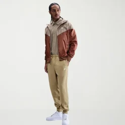 Nike Mens Cuffed Mid Rise Regular Fit Fleece Active Jogger Pant