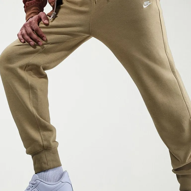 Nike Mens Cuffed Mid Rise Regular Fit Fleece Active Jogger Pant