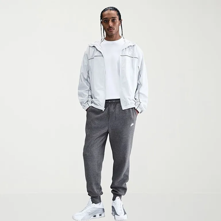 Nike Mens Cuffed Mid Rise Regular Fit Fleece Active Jogger Pant
