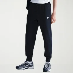 Nike Mens Cuffed Mid Rise Regular Fit Fleece Active Jogger Pant